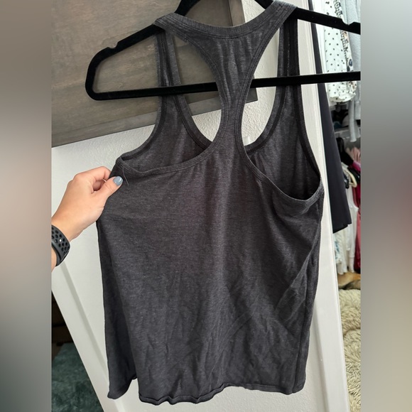 lululemon athletica Tops - GUC Gray Lululemon Racerback Tank Size 6